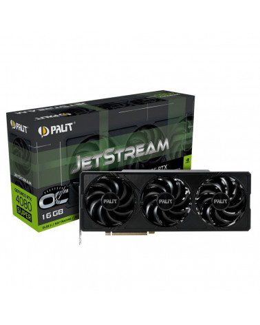 Видеокарта Palit RTX4080SUPER JETSTREAM OC 16GB GDDR6X 256-bit DPx3b HDMI 3FAN RTL 