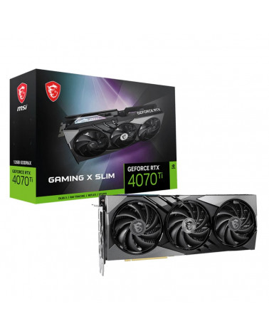 Видеокарта MSI RTX4070Ti GAMING X SLIM 12GB RTL 