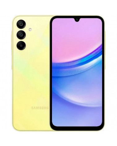 Смартфон Samsung Смартфон Samsung Galaxy A15 SM-A155F 4+128Gb желтый (SM-A155FZYDMEA)