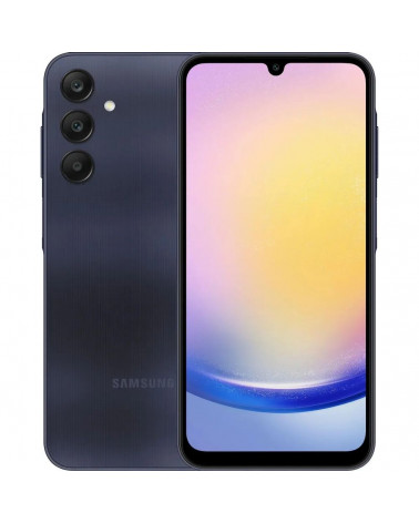 Смартфон Samsung Смартфон Samsung Galaxy A25 SM-A256E 6+128Gb темно-синий (SM-A256EZKDMEA)