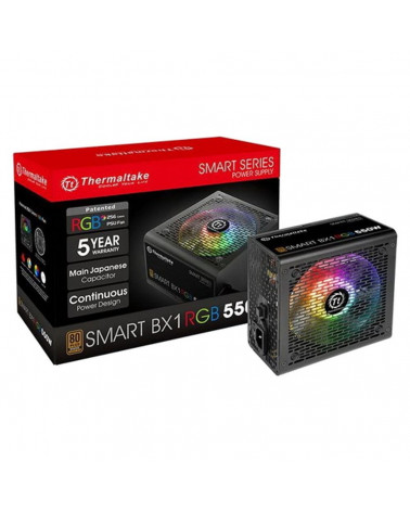 Блок питания Thermaltake Smart BX1 RGB 550W PS-SPR-0550NHSABE-1 550W, 80 Plus Bronze