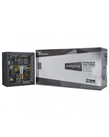 Блок питания SeaSonic PRIME Fanless TX-700 SSR-700TL 700W, 80 Plus Titanium, полностью модульный  (876175)