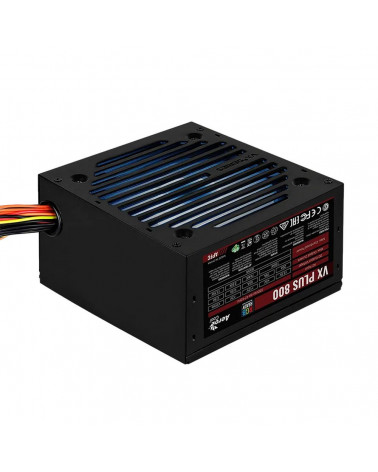 Блок питания AeroCool VX Plus 800 RGB - 800W , ATX v2.3 , Fan 12cm , 500mm cable , Retail (150959)