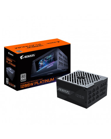 Блок питания Gigabyte AP1200PM GP-AP1200PM 1200W, 80Plus, Platinum, Полностью модульный, AORUS (552251)