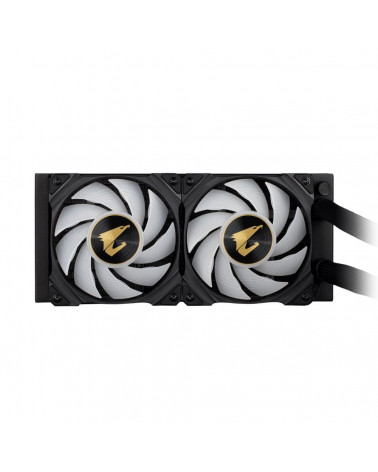 Жидкостная система охлаждения Gigabyte AORUS WATERFORCE X 240 , 2 x 120mm ARGB Fan, RTL