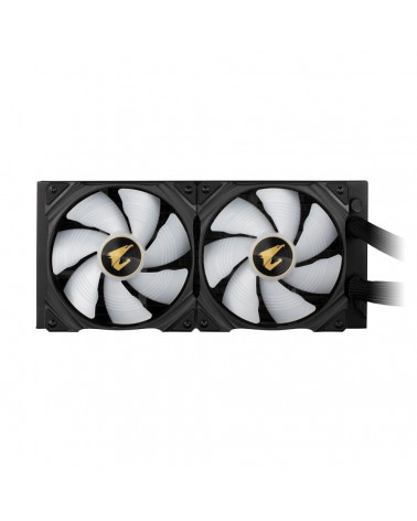 Жидкостная система охлаждения Gigabyte AORUS WATERFORCE X 280 , 2 x 140mm ARGB Fan, RTL