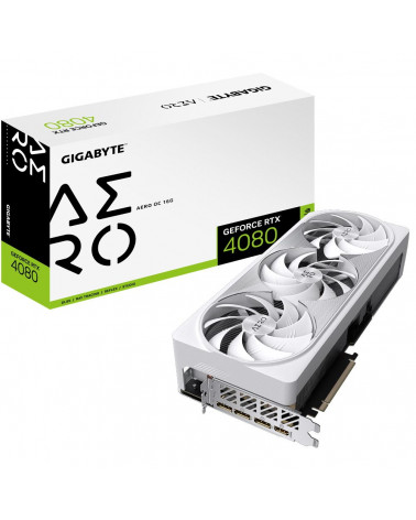 Видеокарта Gigabyte RTX4080 AERO OC 16GB GDDR6X 256bit HDMI 3xDP RTL (311513) 