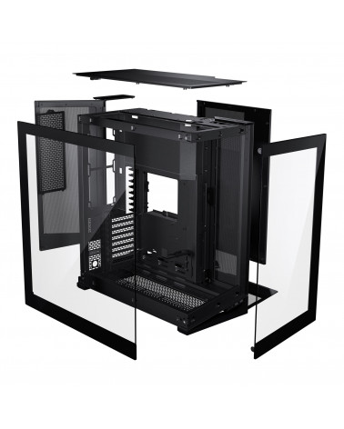 Корпус PHANTEKS NV7 Black, Digtial RGB Lighting, без БП, боковое окно Tempered Glass, Full-Tower / PH-NV723TG_DBK01_RU