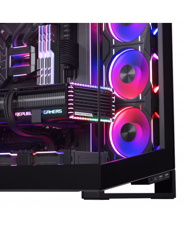 Корпус PHANTEKS NV7 Black, Digtial RGB Lighting, без БП, боковое окно Tempered Glass, Full-Tower / PH-NV723TG_DBK01_RU