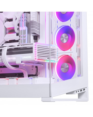 Корпус PHANTEKS NV7 White, Digtial RGB Lighting, без БП, боковое окно Tempered Glass, Full-Tower / PH-NV723TG_DMW01_RU