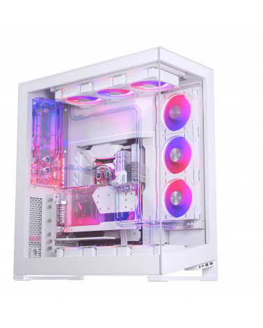 Корпус PHANTEKS NV7 White, Digtial RGB Lighting, без БП, боковое окно Tempered Glass, Full-Tower / PH-NV723TG_DMW01_RU