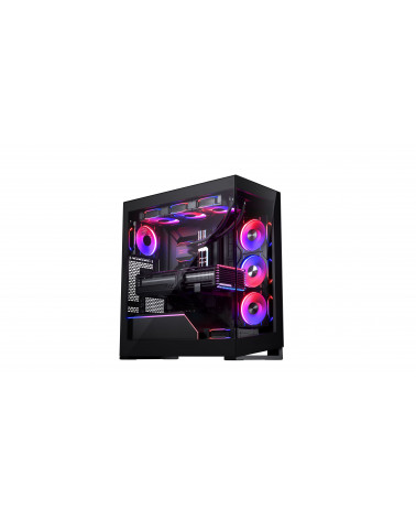 Корпус PHANTEKS NV5 MKII Black, Digtial RGB Lighting, без БП, боковое окно Tempered Glass, Mid-Tower / PH-NV523TG_DBK02_RU