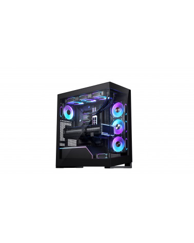 Корпус PHANTEKS NV5 MKII Black, Digtial RGB Lighting, без БП, боковое окно Tempered Glass, Mid-Tower / PH-NV523TG_DBK02_RU