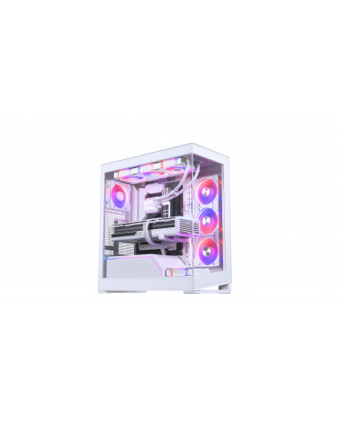 Корпус PHANTEKS NV5 MKII White, Digtial RGB Lighting, без БП, боковое окно Tempered Glass, Mid-Tower / PH-NV523TG_DMW02_RU