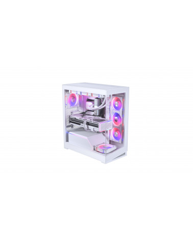 Корпус PHANTEKS NV5 MKII White, Digtial RGB Lighting, без БП, боковое окно Tempered Glass, Mid-Tower / PH-NV523TG_DMW02_RU