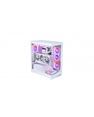 Корпус PHANTEKS NV5 MKII White, Digtial RGB Lighting, без БП, боковое окно Tempered Glass, Mid-Tower / PH-NV523TG_DMW02_RU