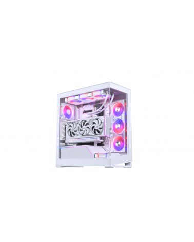 Корпус PHANTEKS NV5 MKII White, Digtial RGB Lighting, без БП, боковое окно Tempered Glass, Mid-Tower / PH-NV523TG_DMW02_RU