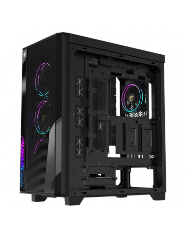 Корпус Gigabyte AORUS C500G ST MidTower, E-ATX, USB-C x1, USB 3.0 x2, Audio I/O, Black,TG 