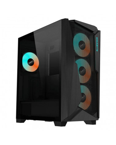 Корпус Gigabyte C301 Glass MidTower, ATX, USB-C x1, USB3.0 x2, Audio I/O, GPU:400mm, Black, TG 