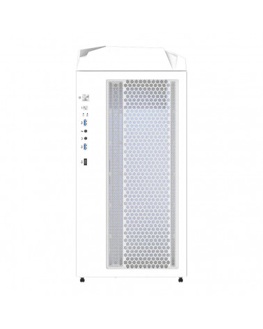 Корпус Gigabyte C301 Glass White MidTower, ATX, USB-C x1, USB3.0 x2, Audio I/O, GPU:400mm, Black, TG 