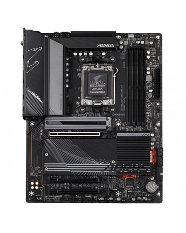 Материнская плата Gigabyte B650 AORUS ELITE AX, Socket AM5, AMD B650, 4xDDR5-5200, HDMI+DP, 3xPCI-Ex16, 4xSATA3(RAID 0/1/10), 3x