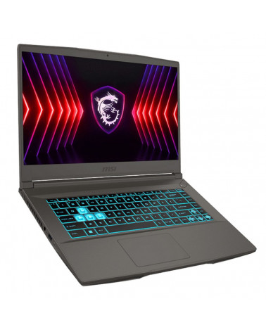 Ноутбук MSI Creator Thin 15 B12VE-1865XRU-GG51245H8GXXDXX Alder Lake i5-12450H/8Gb/SSD512Gb/RTX 4050/15.6"/IPS/FHD/Dos/gray (9S7