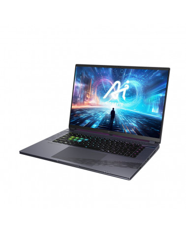 Ноутбук AORUS 16X Core i7-13650HX/16Gb/SSD1Tb/16.0"/RTX 4060/IPS/QHD/165Hz/noOS (9SG-43KZC54SD) 