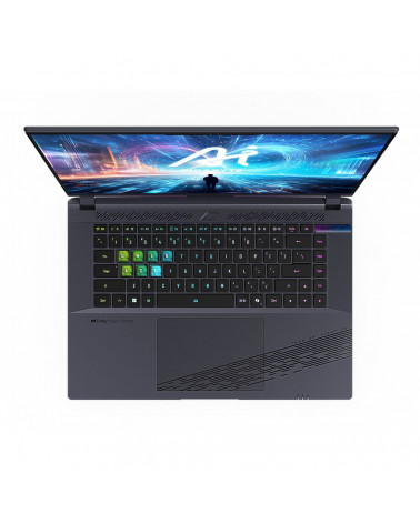 Ноутбук AORUS 16X Core i7-13650HX/16Gb/SSD1Tb/16.0"/RTX 4060/IPS/QHD/165Hz/noOS (9SG-43KZC54SD) 