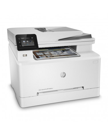 МФУ HP Color LaserJet Pro M282nw (лазерное цветное P/S/C, A4, 21/21ppm, 256 Mb, ADF50, USB 2.0, WiFi/ Fast Ethernet10/100 Base-T