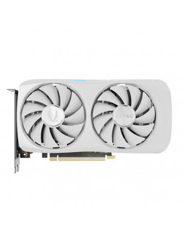 Видеокарта Zotac RTX4060Ti 8GB TWIN EDGE OC WHITE ED GDDR6 128bit 3xDP HDMI 2FAN Medium Pack 