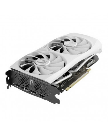 Видеокарта Zotac RTX4060Ti 8GB TWIN EDGE OC WHITE ED GDDR6 128bit 3xDP HDMI 2FAN Medium Pack 