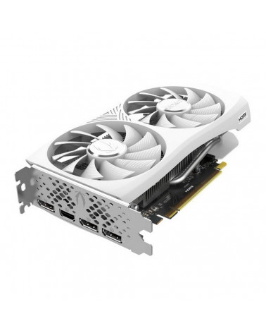 Видеокарта Zotac RTX4060 8GB TWIN EDGE OC WHITE ED GDDR6 128bit  3xDP HDMI 2FAN Lite Pack 