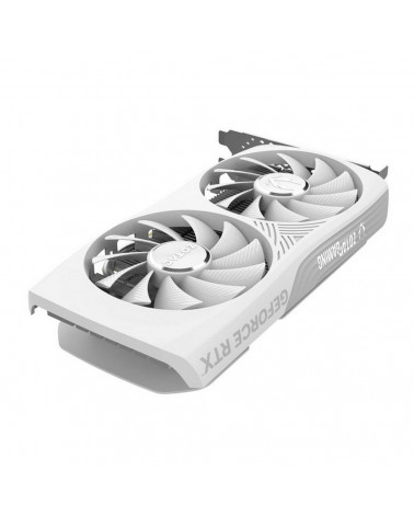 Видеокарта Zotac RTX4060 8GB TWIN EDGE OC WHITE ED GDDR6 128bit  3xDP HDMI 2FAN Lite Pack 