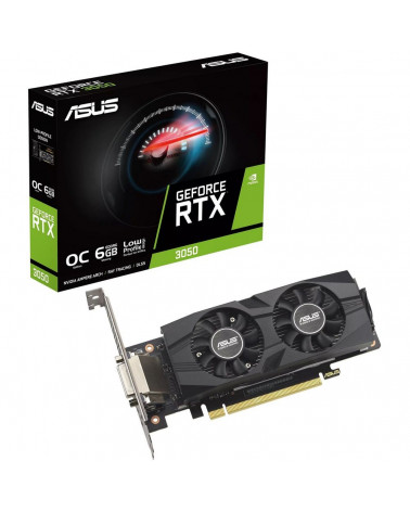 Видеокарта ASUS RTX3050-O6G-LP-BRK/ RTX3050,DVI,HDMI,DP,6G,D6