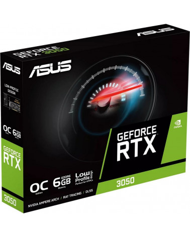 Видеокарта ASUS RTX3050-O6G-LP-BRK/ RTX3050,DVI,HDMI,DP,6G,D6