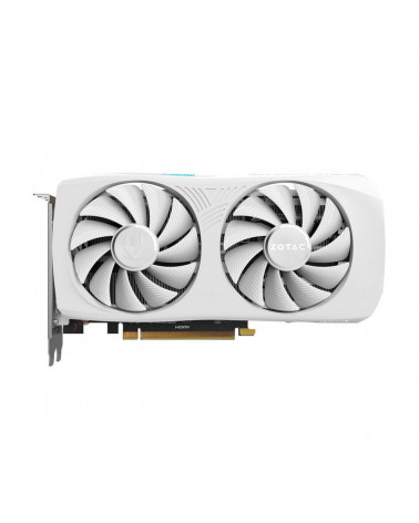 Видеокарта Zotac RTX4070 SUPER ТWIN EDGE ОС WHITE ED 12GB GDDR6X 192bit 3xDP HDMI 2FAN Medium Pack 