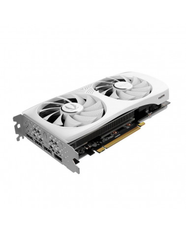 Видеокарта Zotac RTX4070 SUPER ТWIN EDGE ОС WHITE ED 12GB GDDR6X 192bit 3xDP HDMI 2FAN Medium Pack 