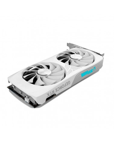 Видеокарта Zotac RTX4070 SUPER ТWIN EDGE ОС WHITE ED 12GB GDDR6X 192bit 3xDP HDMI 2FAN Medium Pack 