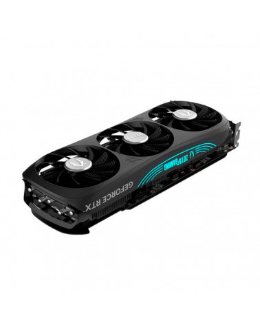 Видеокарта Zotac RTX4070 SUPER TRINITY ОС BLACK ED 12GB GDDR6X 192bit 3xDP HDMI 3FAN Premium Pack 