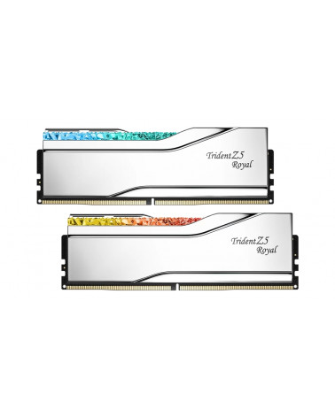 Модуль памяти DDR5 G.SKILL TRIDENT Z5 ROYAL RGB 64GB (2x32GB) 6400MHz CL32 (32-39-39-102) 1.4V / F5-6400J3239G32GX2-TR5S