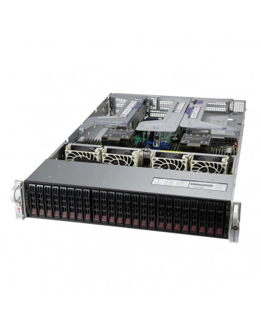 Сервер SuperMicro SYS-220U-TNR CPU: Intel 2x 4310 RAM: SK 16x 32G SSD: Intel 1x 3.84TB 