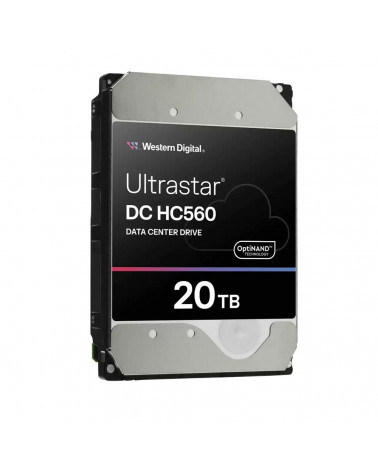 Жесткий диск серверный Western Digital 3.5" 20TB WD Ultrastar DC HC560 WUH722020BLE6L4 SATA 6Gb/s, 512 Mb, 7200 rpm 0F38785