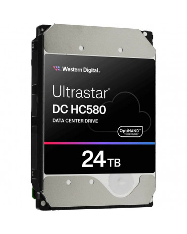 Жесткий диск серверный Western Digital 3.5" 24TB Ultrastar DC HC580 7200RPM SATA3 6Gb/s and 512MB Cache