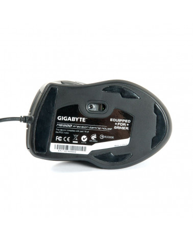 Мышь Gigabyte GM-M6900 V11 GM-M6900 V11 OPTICAL, BLACK, игровая, проводная (USB, 1.8м), 3200dpi 