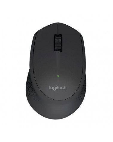 Мышь беспроводная Logitech M280 Black черная, оптическая, 1000dpi, 2.4GHz,USB-ресивер, бесшумная 