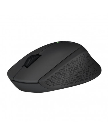 Мышь беспроводная Logitech M280 Black черная, оптическая, 1000dpi, 2.4GHz,USB-ресивер, бесшумная 