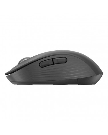 Мышь беспроводная Logitech M650 Signature Graphite темно-серая, 400-4000 dpi, Bluetooth + 2.4G, 5 кнопок, АА-батарейка, полнораз