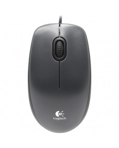 Мышь Logitech M90 Black черная, оптическая, 1000dpi, USB, 1.8м 