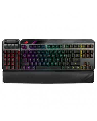 Клавиатура ASUS ROG Claymore II Keyboard Wireless (2.4G/USB) ROG RX RED Optical-Mech 462x155x39mm 1156g (047209) (90MP01W0-BKRA0