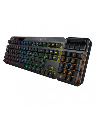 Клавиатура ASUS ROG Claymore II Keyboard Wireless (2.4G/USB) ROG RX RED Optical-Mech 462x155x39mm 1156g (047209) (90MP01W0-BKRA0